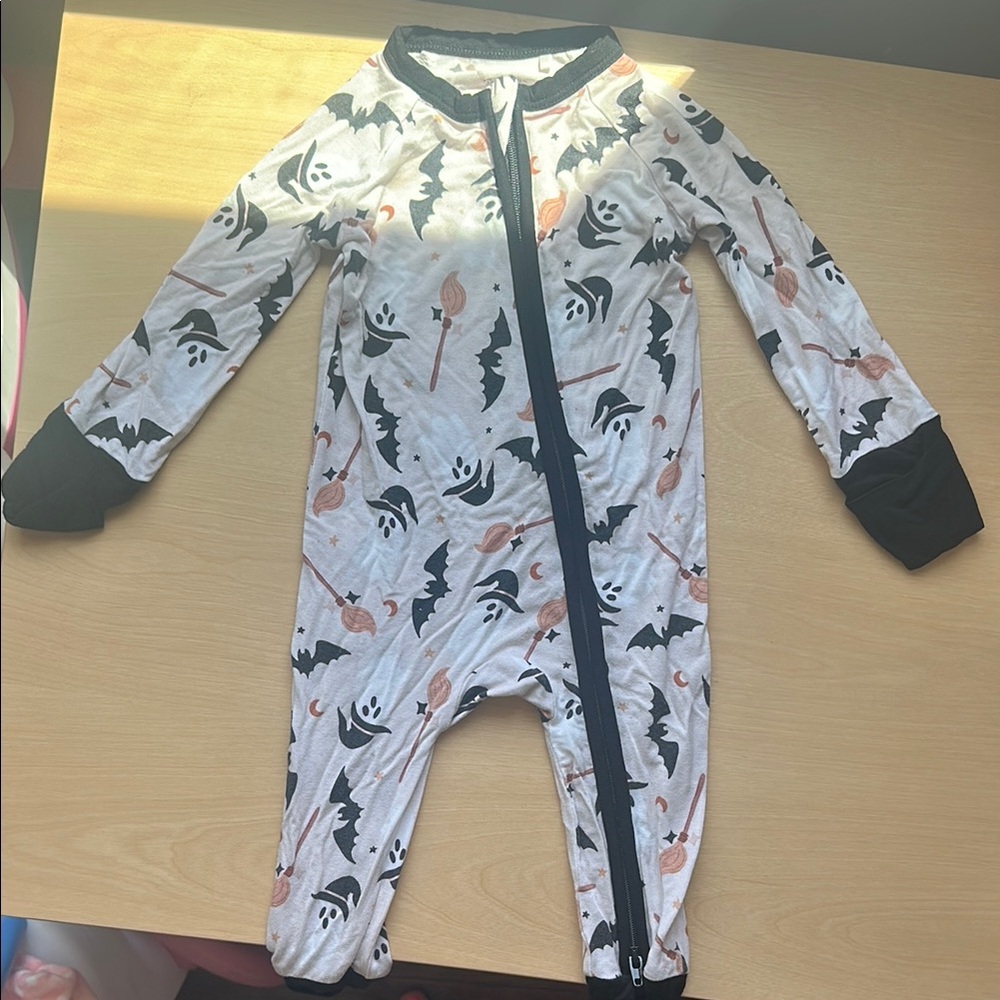 Halloween Baby PJ Zipper Onesie